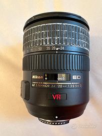 Nikon AF-S Nikkor 24-120mm f/3.5-5.6 G ED VR Lens