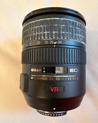 Nikon AF-S Nikkor 24-120mm f/3.5-5.6 G ED VR Lens