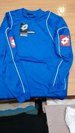 stock shirt lotto manica lunga 7 unita 3 L 4 XL nu
