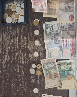 Monete e banconote varie