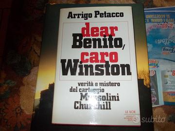 Libro "dear Benito, caro Winston " 1985