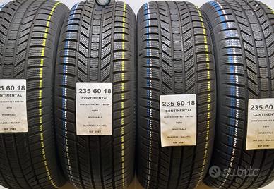4 GOMME 235 60 18 CONTINENTAL INV RIF3987