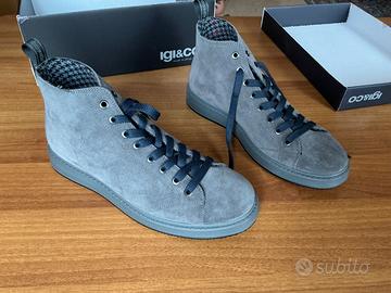 Scarpe Igi&Co Uomo Scamosciate antracite n.43nuove