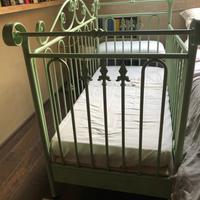 Lettino bambino ferro battuto