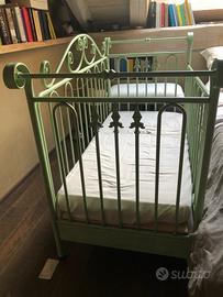 Lettino bambino ferro battuto
