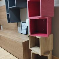 cubotti sospesi da parete 