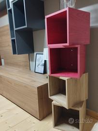 cubotti sospesi da parete 