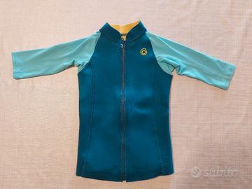 Maglia termica snorkeling bambino/a Decathlon