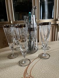 Flute secchiello con bicchieri