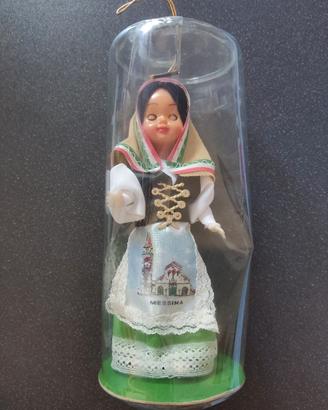 Bambola regionale Italia Sicilia Messina folklore