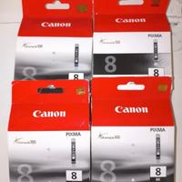 cartucce 4 cartucce nero - black originali CANON C