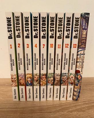 10 volumi manga Dr. Stone
