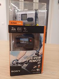 Action Cam Sony HDR-AS100VR, live-view remote kit