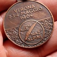 MEDAGLIA 37° ADUNATA NAZIONALE ALPINI VERONA 1964
