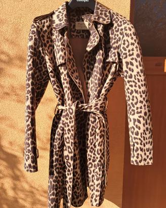 Trench Coat leopardato