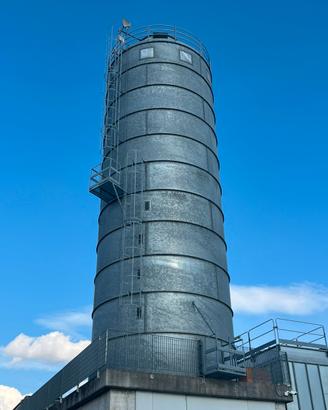 Silos (H 20m X D 5m) + sottostazione aspirazione