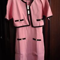 VESTITO ROSA DUE PEZZI