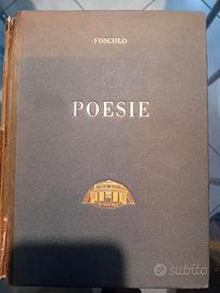 UGO FOSCOLO - POESIE (ediz. 1927)