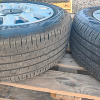 Fiat 500L cerchi e gomme Continental 205 55 16 XL