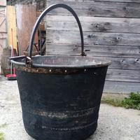 Pentolone calderone paiolo grande in rame