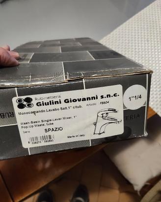 Rubinetto monocomando Giulini