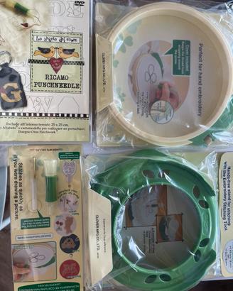 Kit completo per needle punch Clover