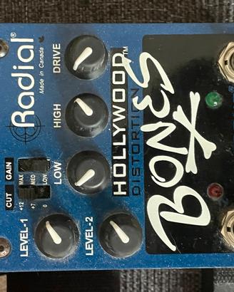 Pedale Radial Hollywood Bones - Distorsione