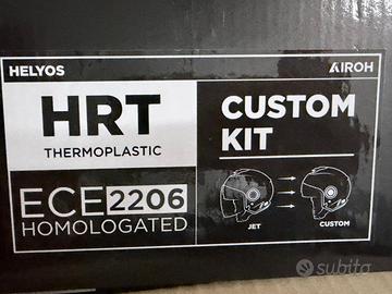 CASCO AIROH MODELLO HELYOS COLORE DARK GRAY GLOSS