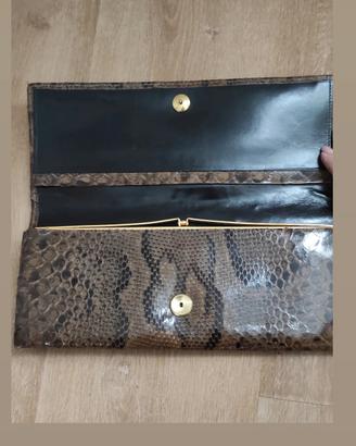 POCHETTE DI PITONE 