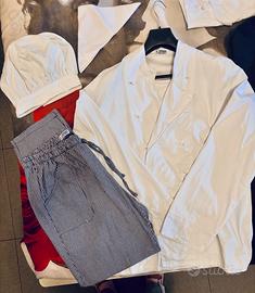 Divisa completa da cuoco