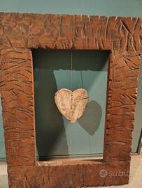 Quadro artigianale in legno
