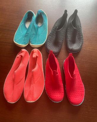 Scarpette scoglio bambino e ragazza