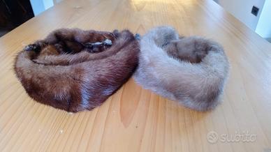 Tris di Stole in Visone Vintage Anni '70 