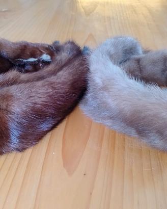 Tris di Stole in Visone Vintage Anni '70 