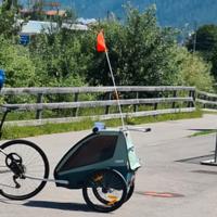 carrello thule Coaster xl - 1 o 2 bambini -garanza