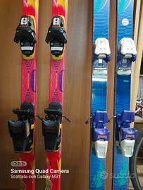 2 paia  di sci da discesa 