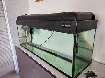 acquario da 120 litri con filtro esterno