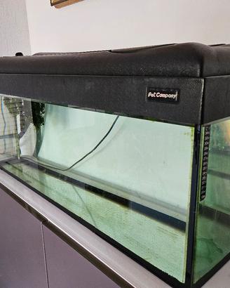 acquario da 120 litri con filtro esterno