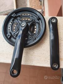 Pedivelle bici per MTB-Citybike con pedali! 