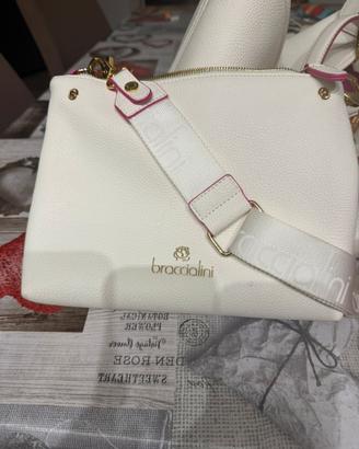 Borsa a mano bianca brac.cialini
