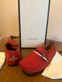 Mocassini Gucci Rossi Originali