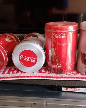 barattoli vintage CocaCola