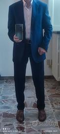 Vestito uomo estivo blue t.50