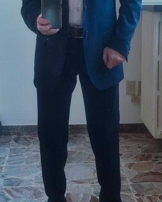 Vestito uomo estivo blue t.50