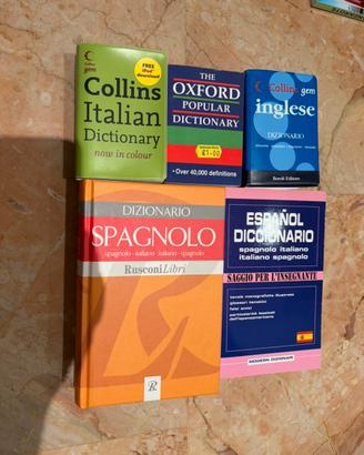 Dizionari spagnolo/inglese