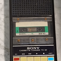 Registratore a cassette portatile Sony - Vintage