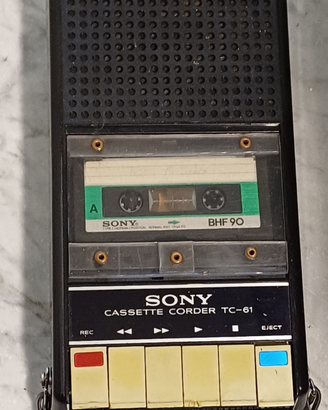 Registratore a cassette portatile Sony - Vintage