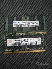 RAM Notebook DDR2 4GB Kit (2x2GB) PC2-6400S