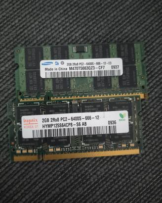 RAM Notebook DDR2 4GB Kit (2x2GB) PC2-6400S