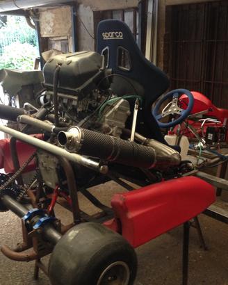 Go kart cn motore moto, prototipo